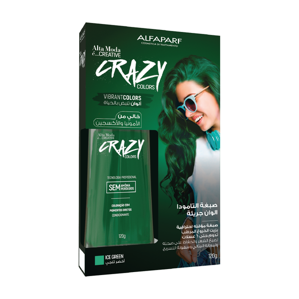 AltaModa Creative Crazy Colors Ice Green 120g