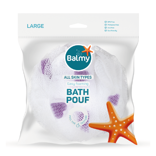 Balmy Bath Pouf - Large