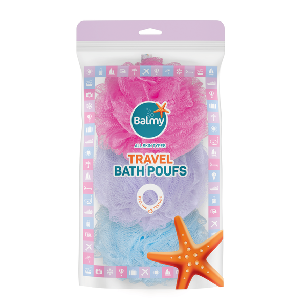 Balmy Travel Pouf Set (3 Poufs)