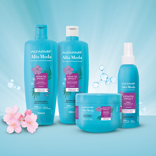 AltaModa Keratin For Weak & Damaged Hair Set (4 Products)